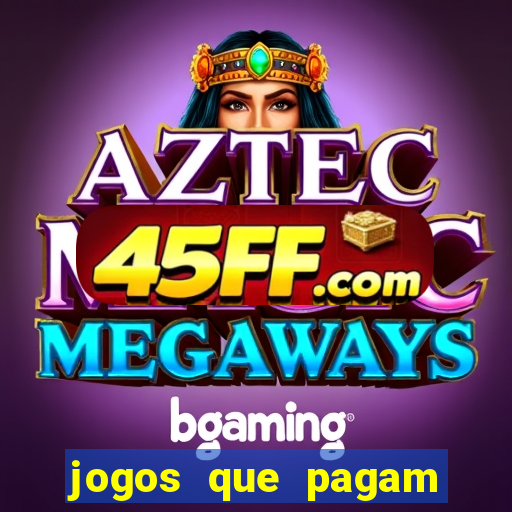 jogos que pagam pelo mercado pago